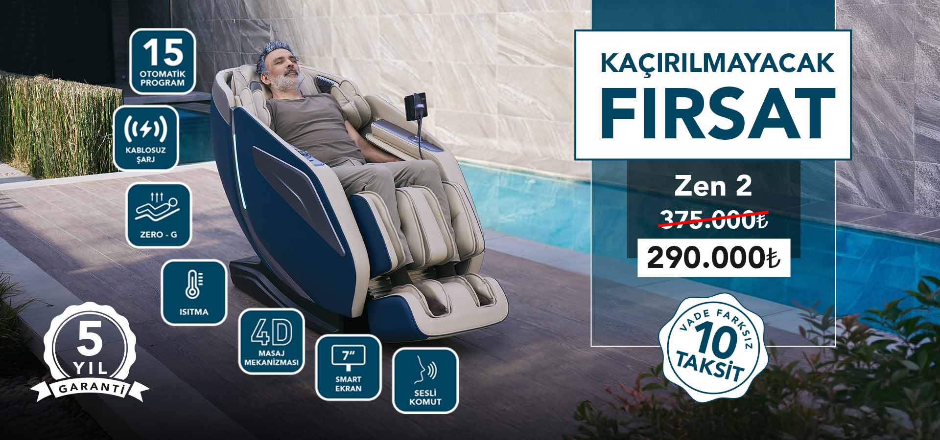 Casa&More Masaj Koltuğu